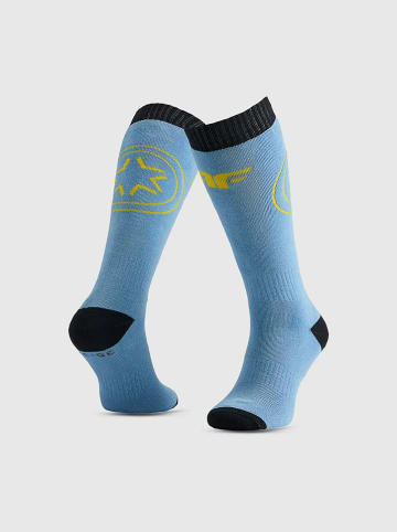 4F Ski-/ Snowboardsocken in Hellblau