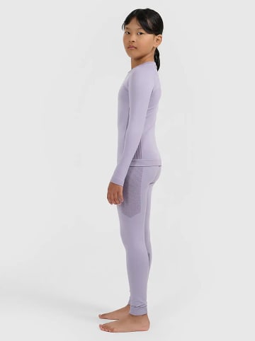 4F 2-delige thermo-ondergoed set paars