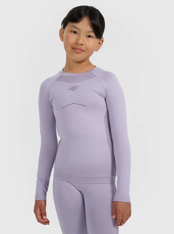 4F 2tlg. Thermowäsche-Set in Lila