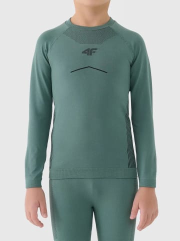 4F 2tlg. Thermowäsche-Set in Grün