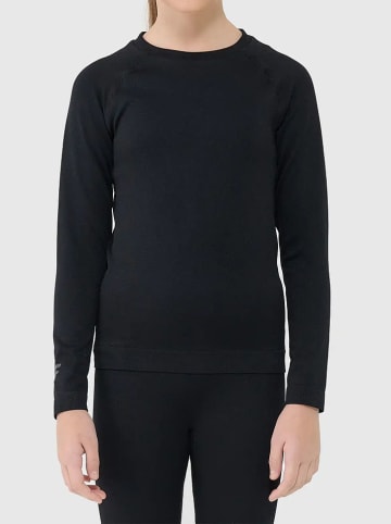 4F 2-częściowy zestaw bielizny termicznej w kolorze czarnym