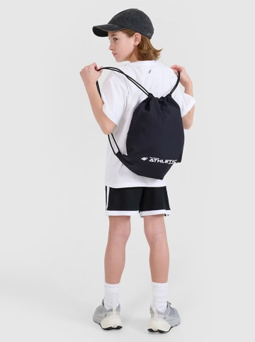 4F 3-delig set: trainingspak & sportbuidel wit/zwart