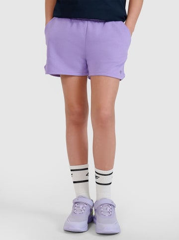 4F Szorty w kolorze lawendowym