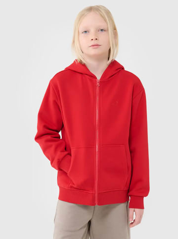 4F Bluza w kolorze czerwonym