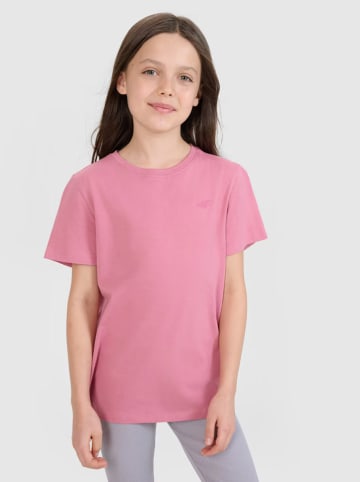 4F Koszulka w kolorze jasnoróżowym