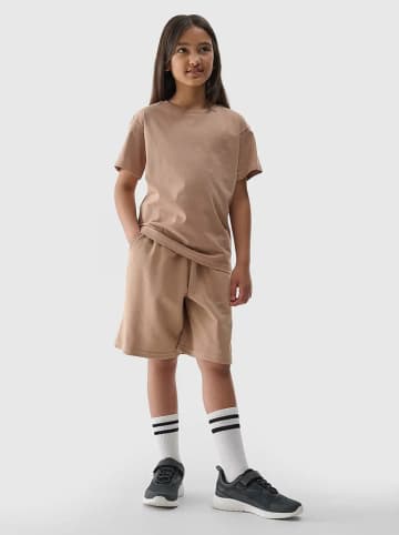 4F Shirt in Hellbraun