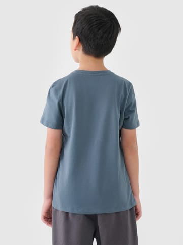 4F Shirt in Blau
