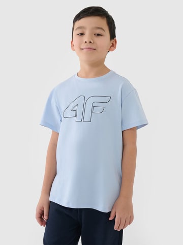 4F Shirt in Hellblau