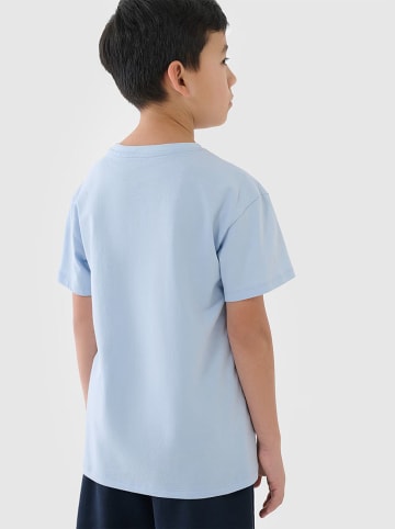 4F Shirt in Hellblau