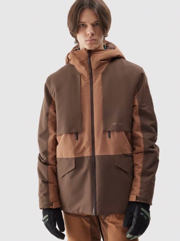 4F Ski-/ Snowboardjacke in Hellbraun
