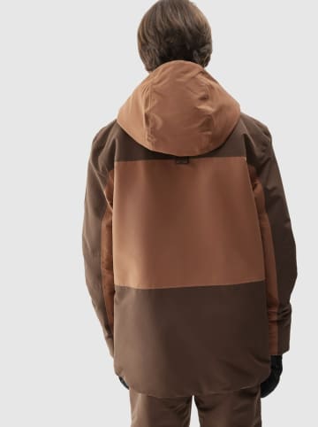 4F Ski-/snowboardjas lichtbruin