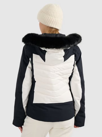 4F Kurtka narciarska w kolorze kremowym