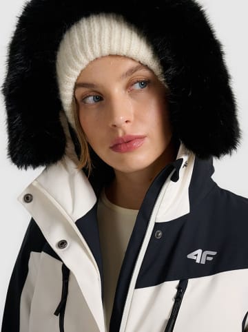 4F Ski-/ Snowboardjacke in Creme