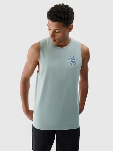 4F Top w kolorze turkusowym