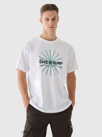 4F Koszulka w kolorze białym