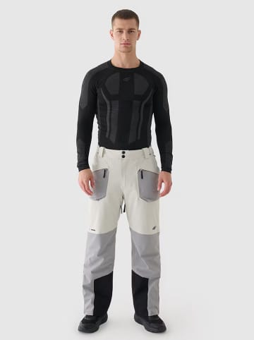 4F Ski-/snowboardbroek grijs