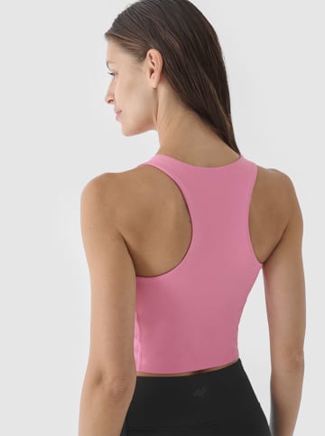 4F Top sportowy w kolorze jasnoróżowym