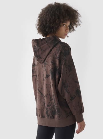 4F Bluza w kolorze brązowym