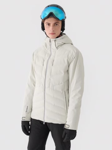 4F Kurtka narciarska w kolorze szarym