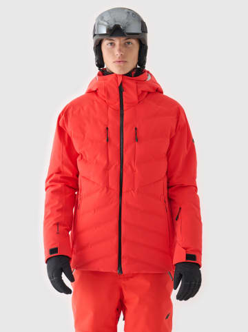 4F Kurtka narciarska w kolorze czerwonym