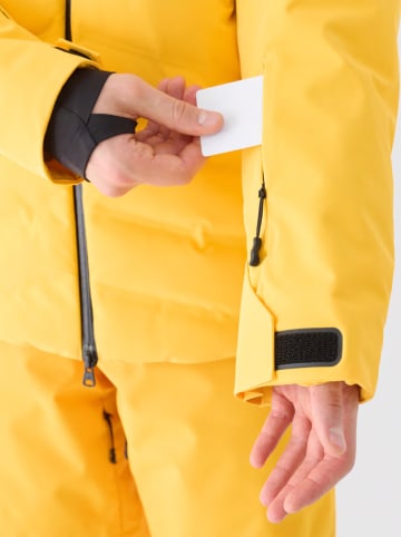 4F Ski-/ Snowboardjacke in Gelb