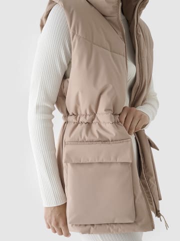 4F Funktionsweste in Beige