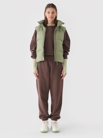 4F Daunenweste in Khaki