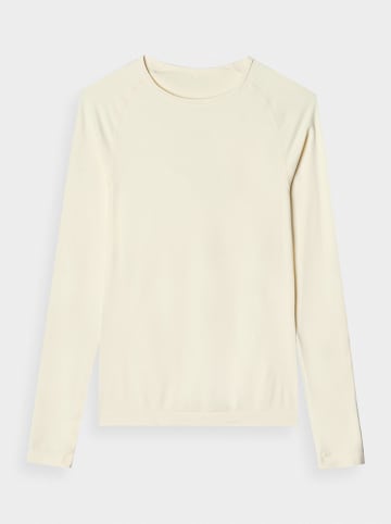 4F Podkoszulek termiczny w kolorze kremowym