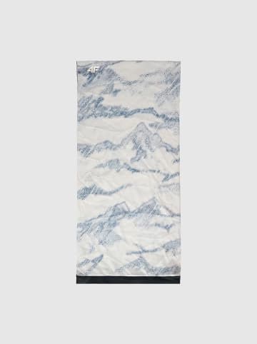 4F Szal-koło w kolorze białym