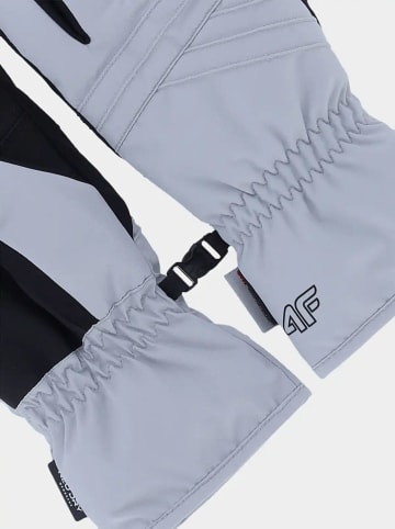 4F Ski-/ Snowboardfingerhandschuhe in Grau