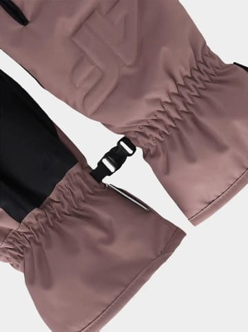 4F Rękawiczki narciarskie w kolorze beżowym