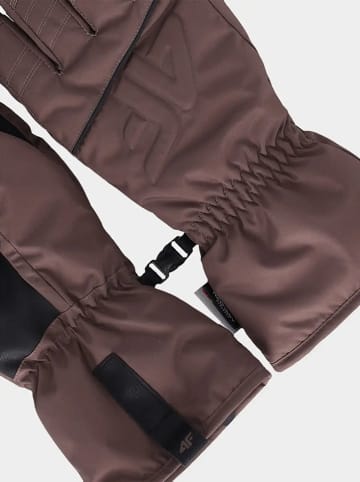 4F Ski-/snowboardhandschoenen bruin