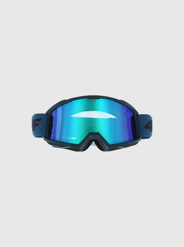 4F Ski-/snowboardbril donkerblauw/blauw