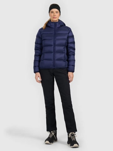 4F Trekkingdonsjas donkerblauw