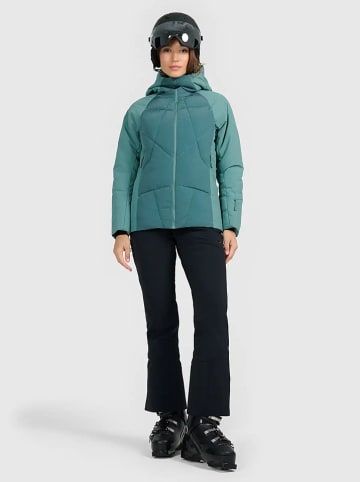 4F Ski-/ Snowboardjacke in Türkis