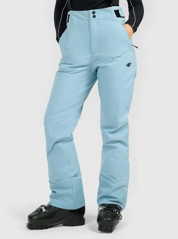 4F Ski-/snowboardbroek lichtblauw