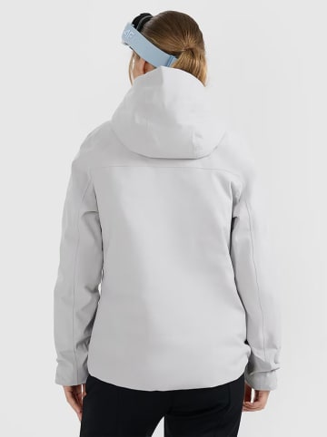 4F Kurtka narciarska w kolorze szarym