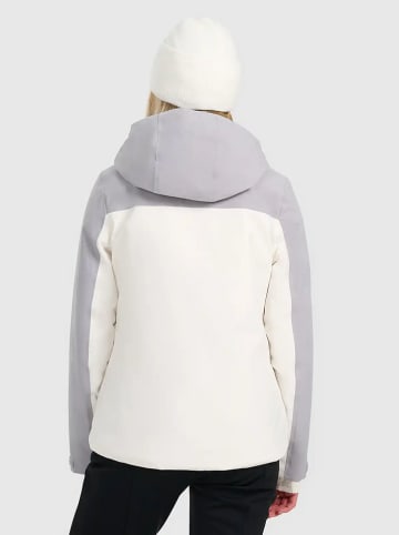 4F Ski-/ Snowboardjacke in Creme