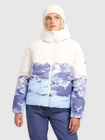 4F Ski-/ Snowboardjacke in Creme