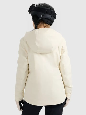 4F Kurtka narciarska w kolorze kremowym