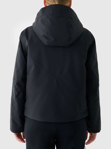 4F Ski-/ Snowboardjacke in Schwarz