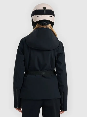 4F Ski-/ Snowboardjacke in Schwarz