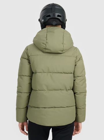 4F Kurtka narciarska w kolorze khaki