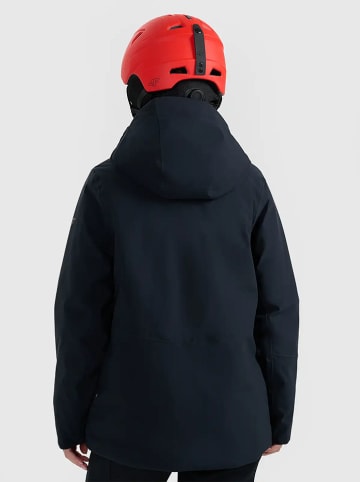 4F Ski-/ Snowboardjacke in Schwarz