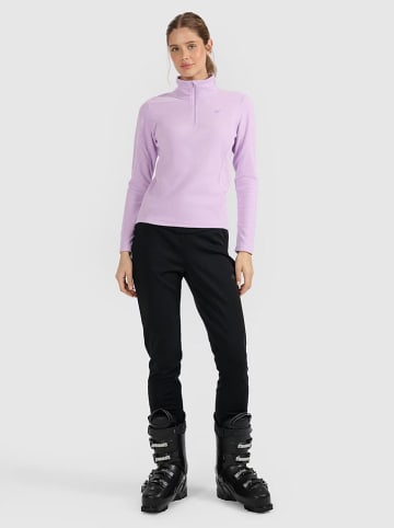 4F Bluza polarowa w kolorze fioletowym