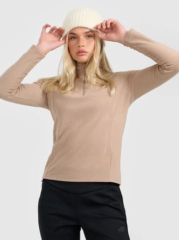 4F Fleecepullover in Beige