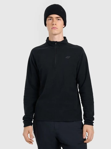 4F Bluza polarowa w kolorze czarnym