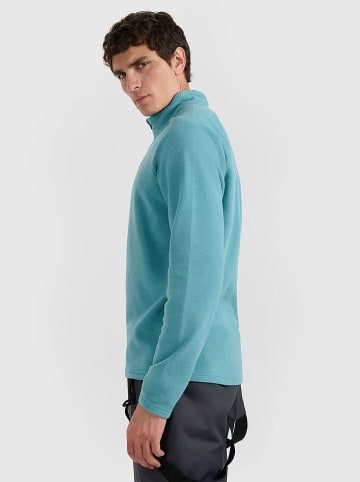 4F Fleece trui turquoise