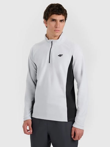 4F Bluza polarowa w kolorze szarym