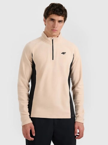 4F Fleecepullover in Beige